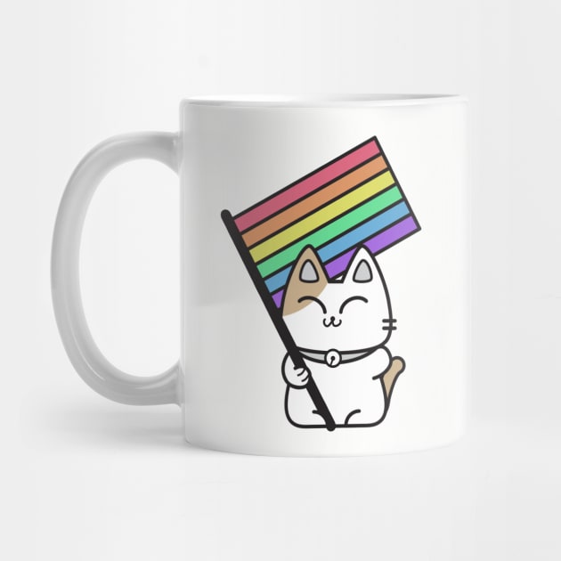 Pride Kitty by plattercats